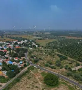 Aerial view of Elavanthi