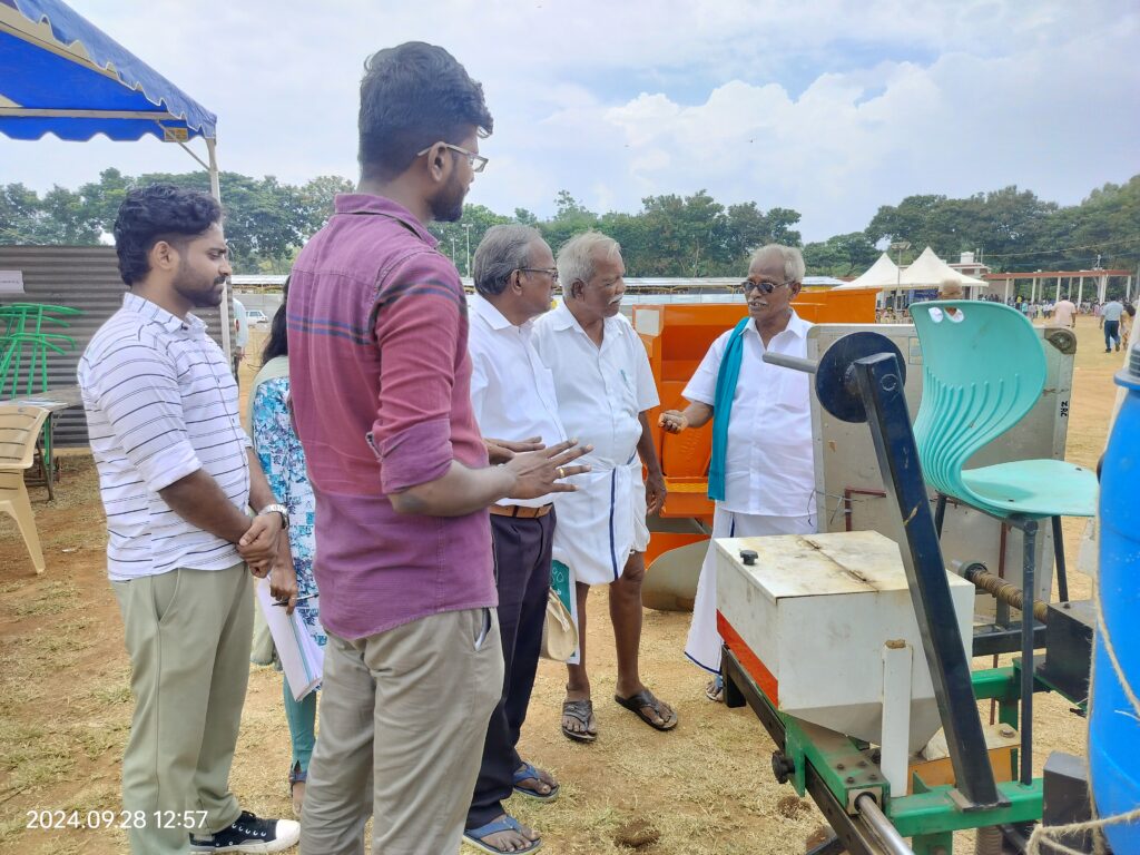 Discussion with farmers