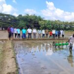 Training on Direct Rice Seeding to Farm Youths atPeruvalanallur village, Trichy District